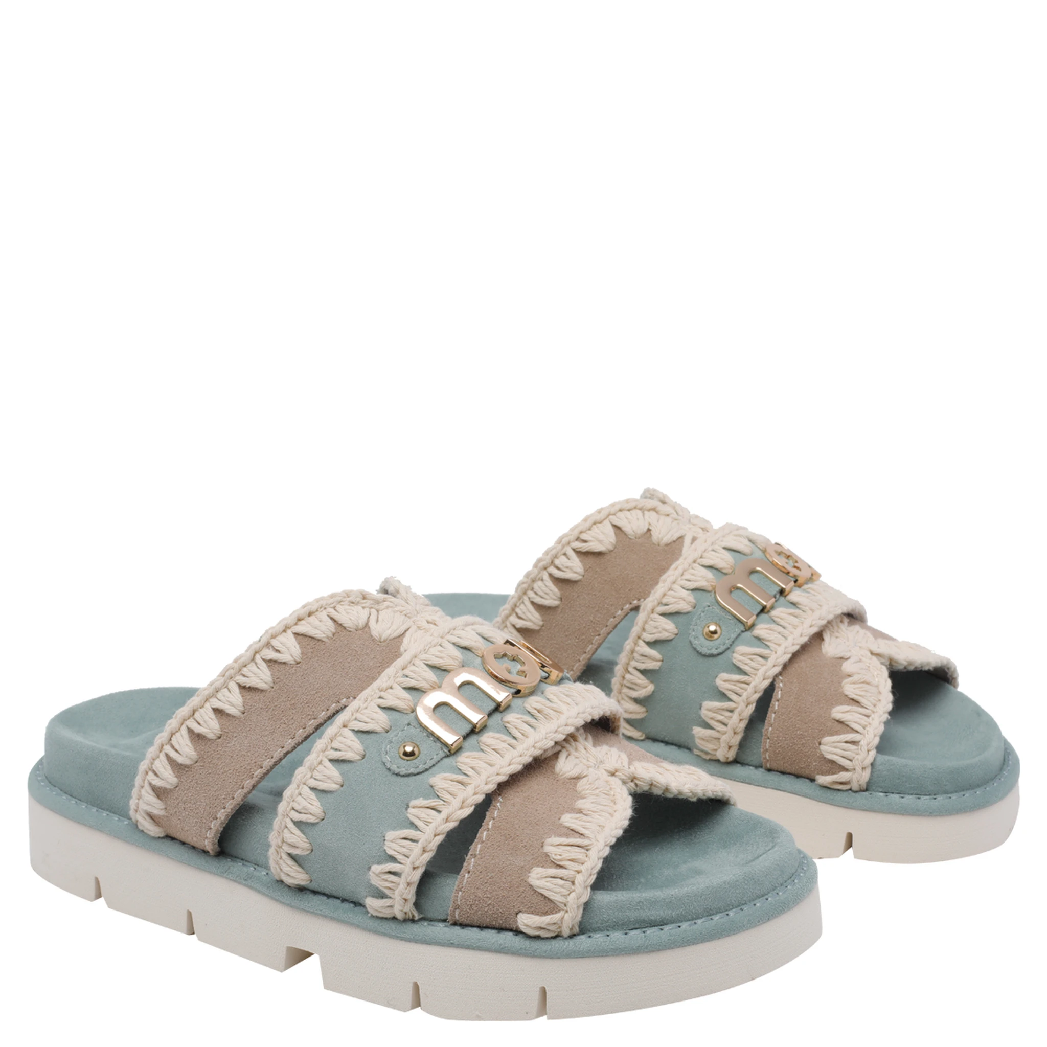 Mou Sandals Blue