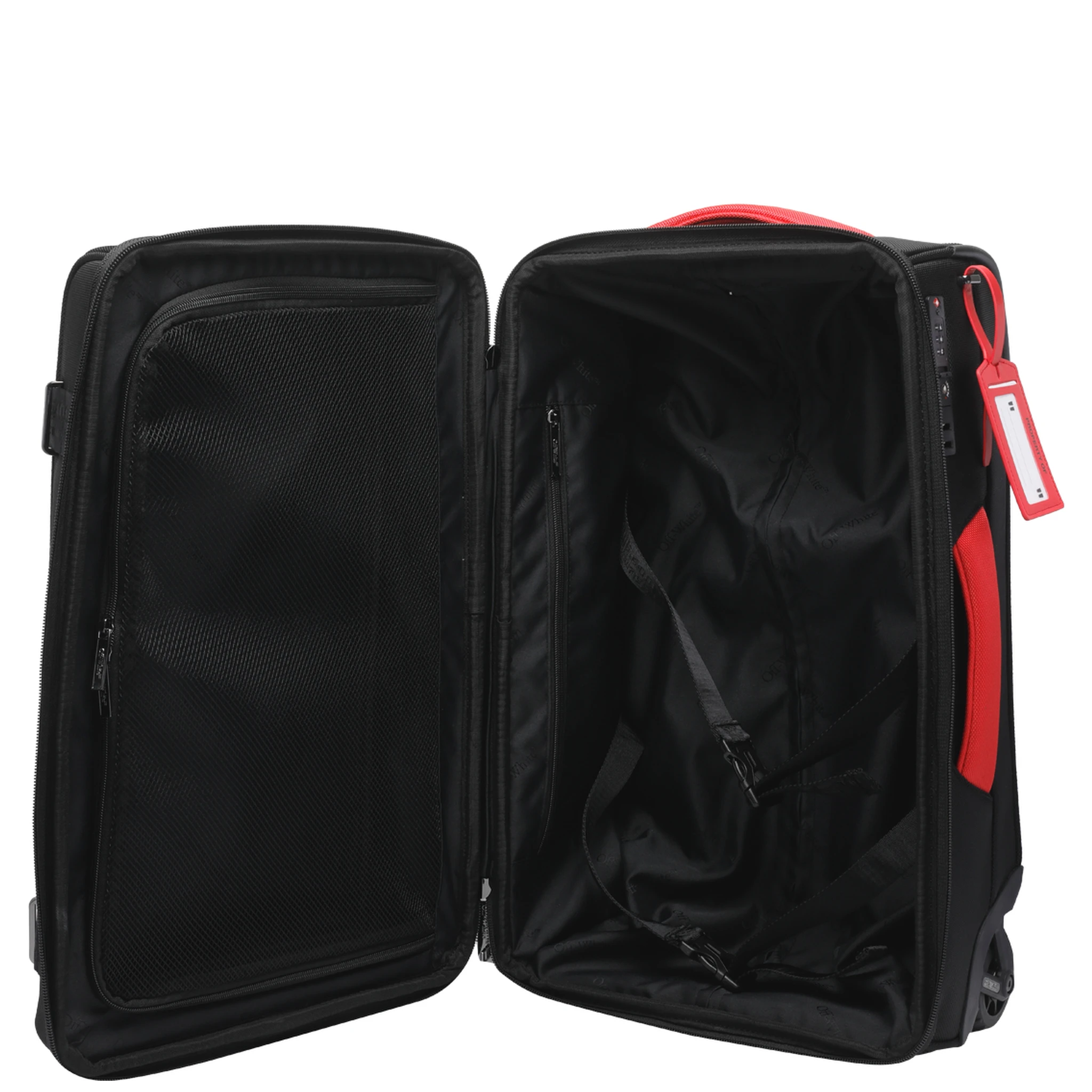 Off White Suitcases Black