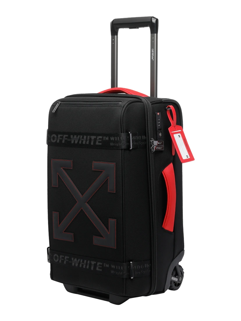 Off White Suitcases Black