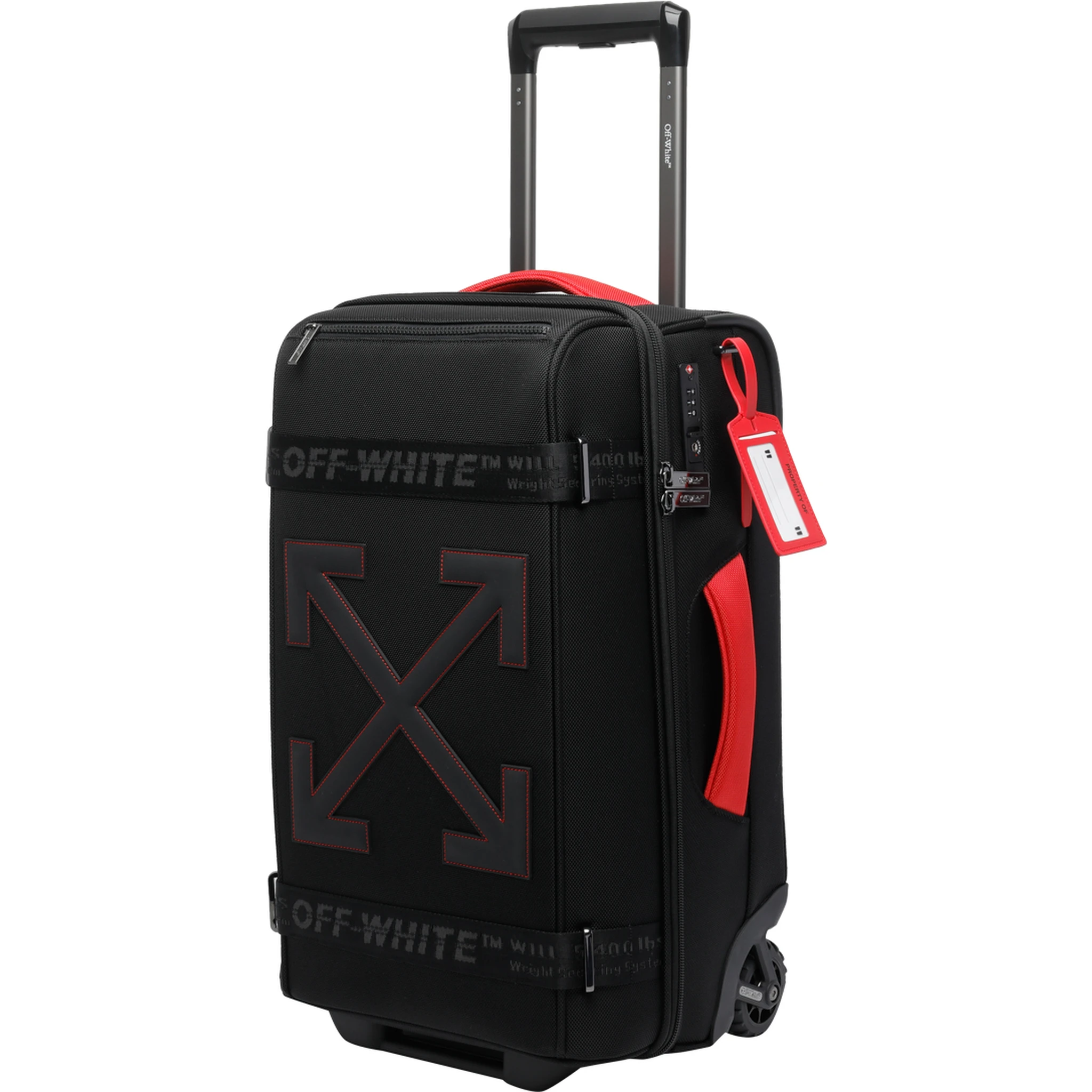 Off White Suitcases Black