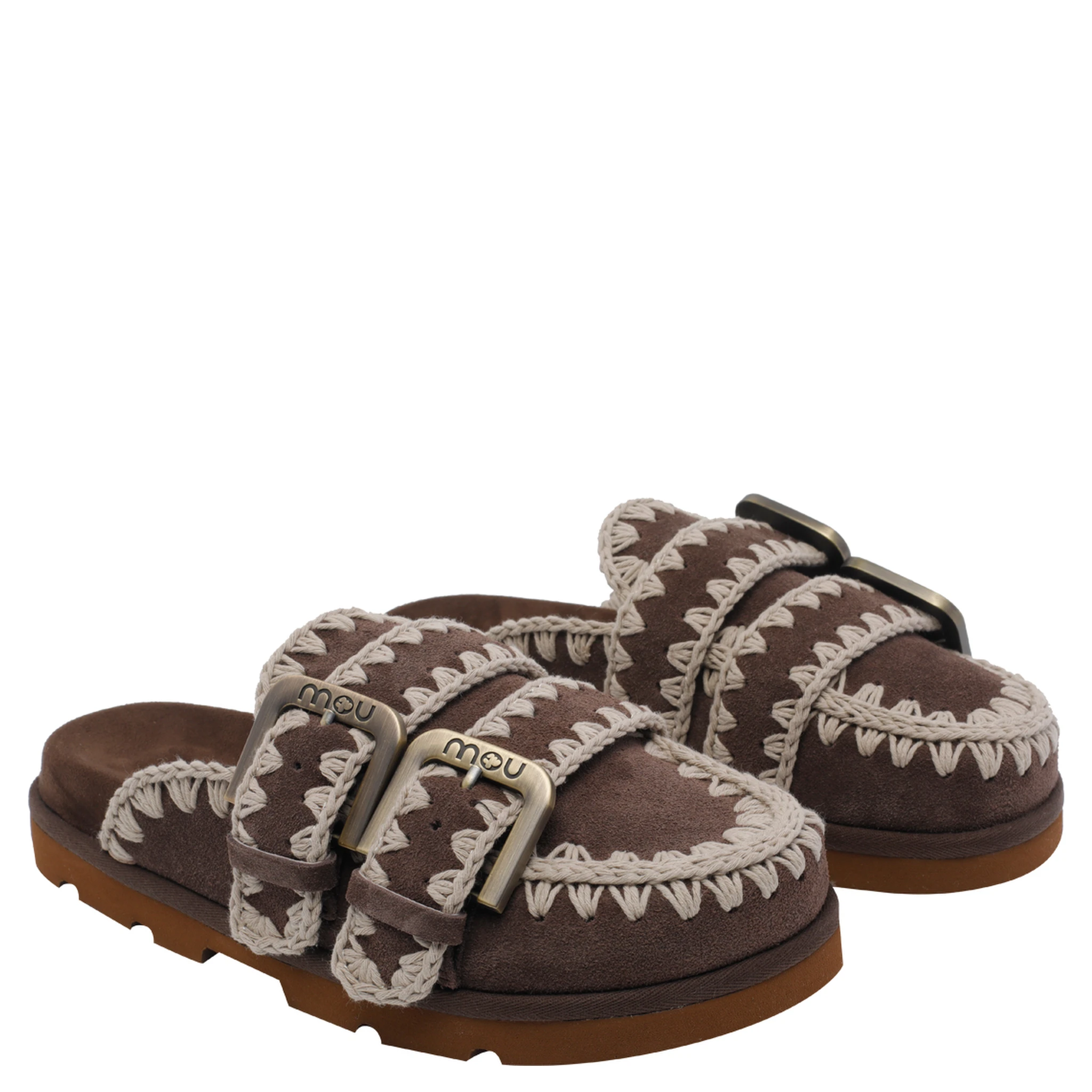 صندل مو بني