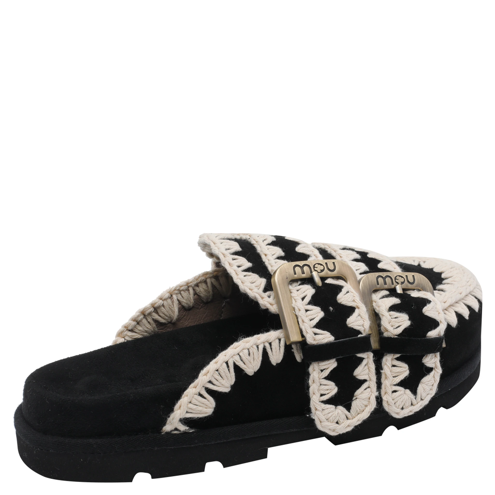 Mou Sandals Black
