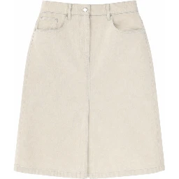 DENIM MIDI SKIRT