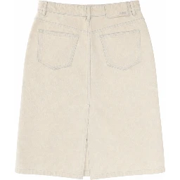 DENIM MIDI SKIRT