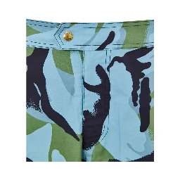 Multicolor Polyamide Swim Shorts