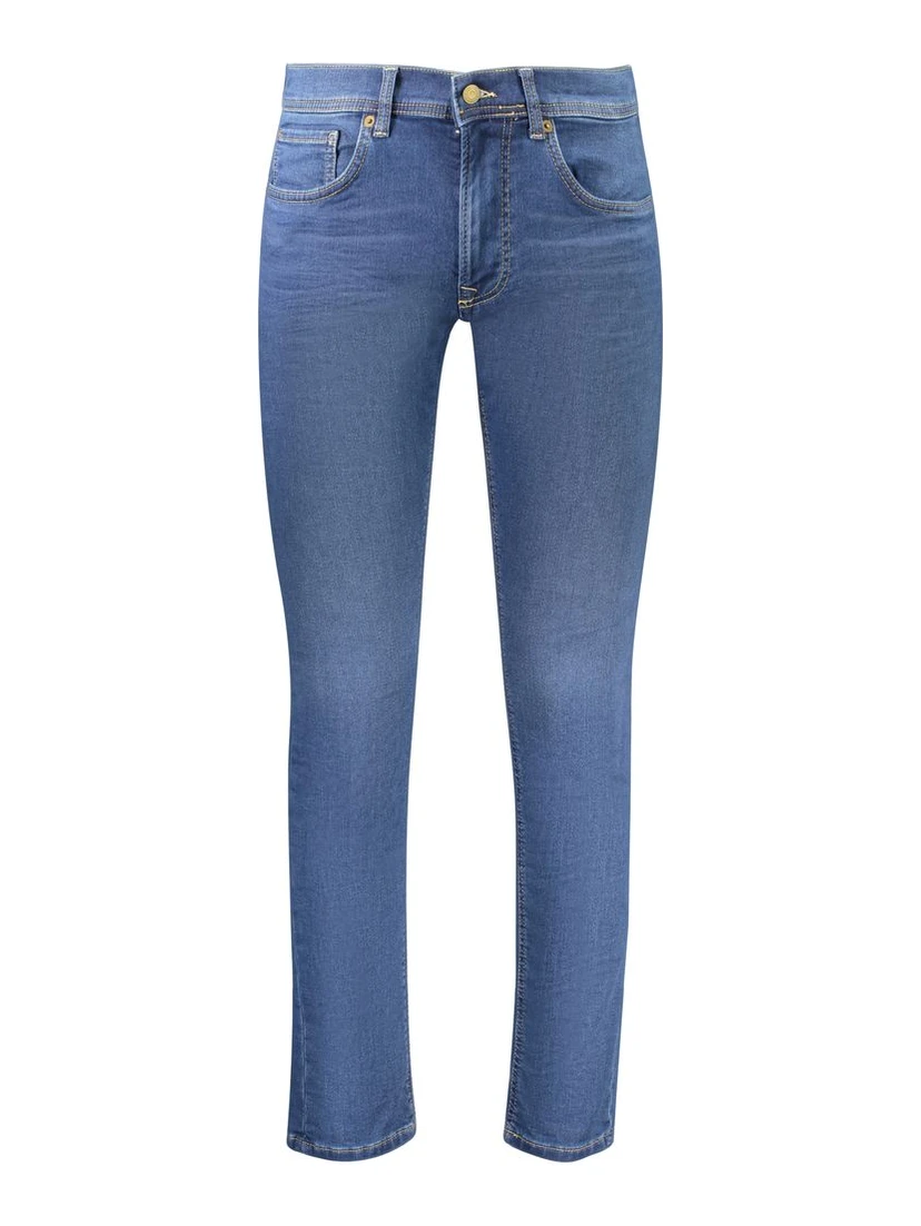 Blu Cotton Men Jeans