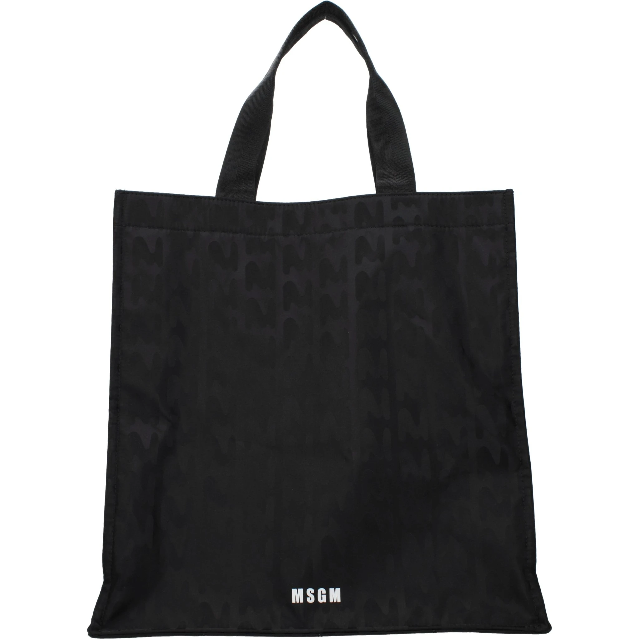 Black Fabric Handbag