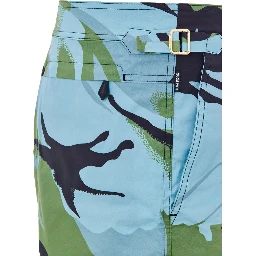 Multicolor Polyamide Swim Shorts
