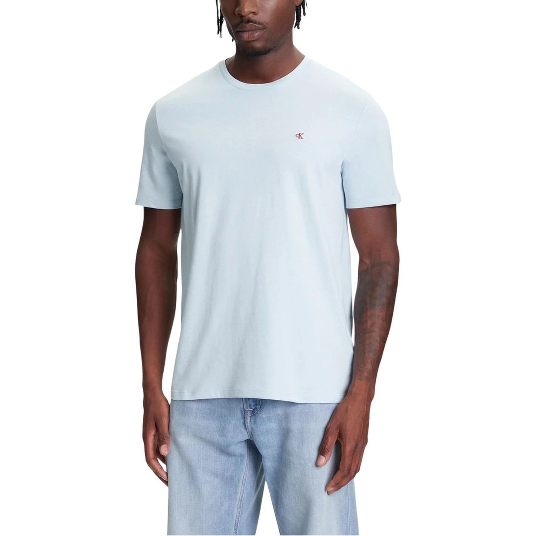 Blue Cotton T-Shirt
