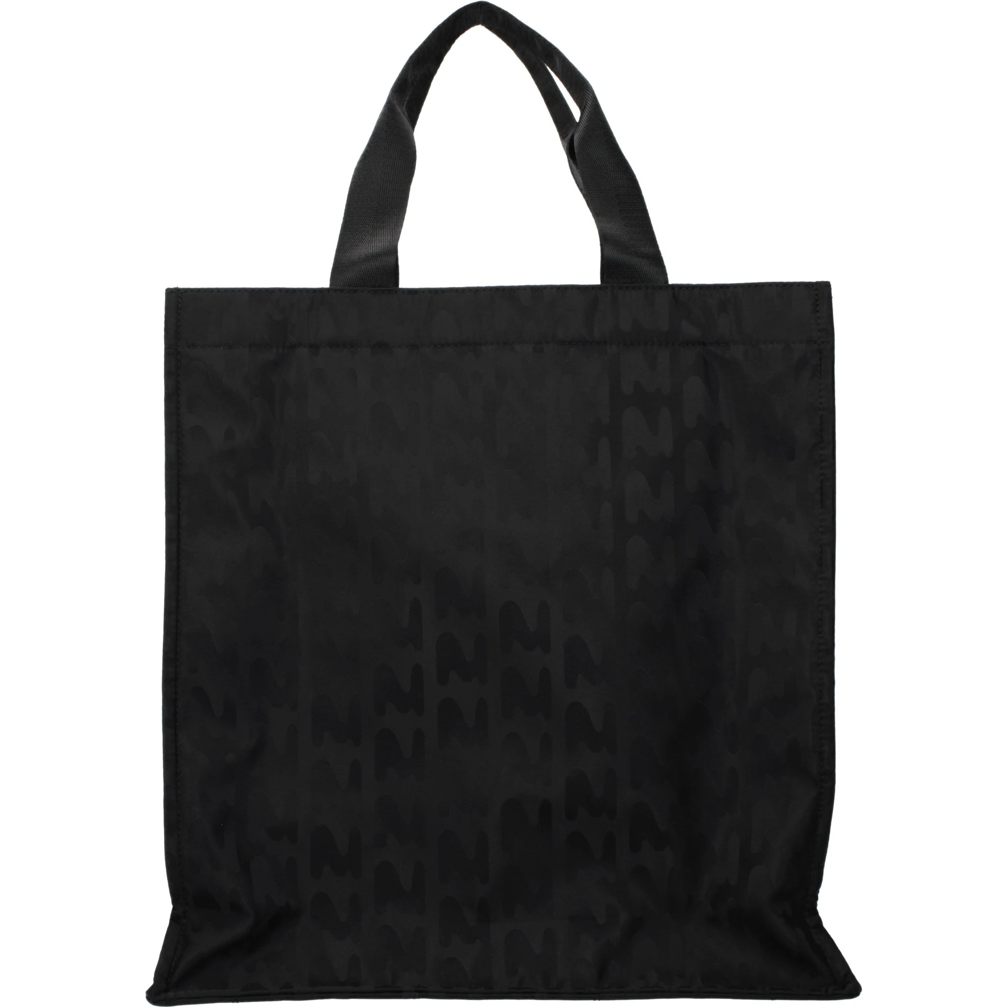 Black Fabric Handbag