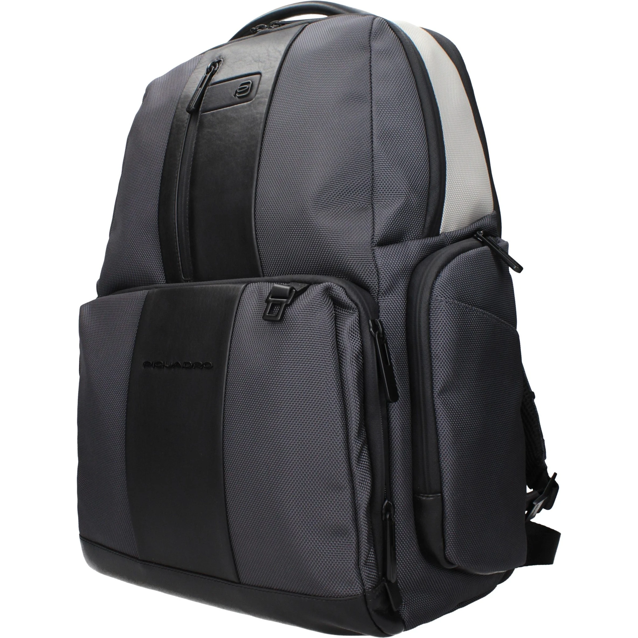 Gray Nylon Backpack