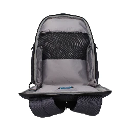 Gray Nylon Backpack