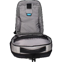 Gray Nylon Backpack