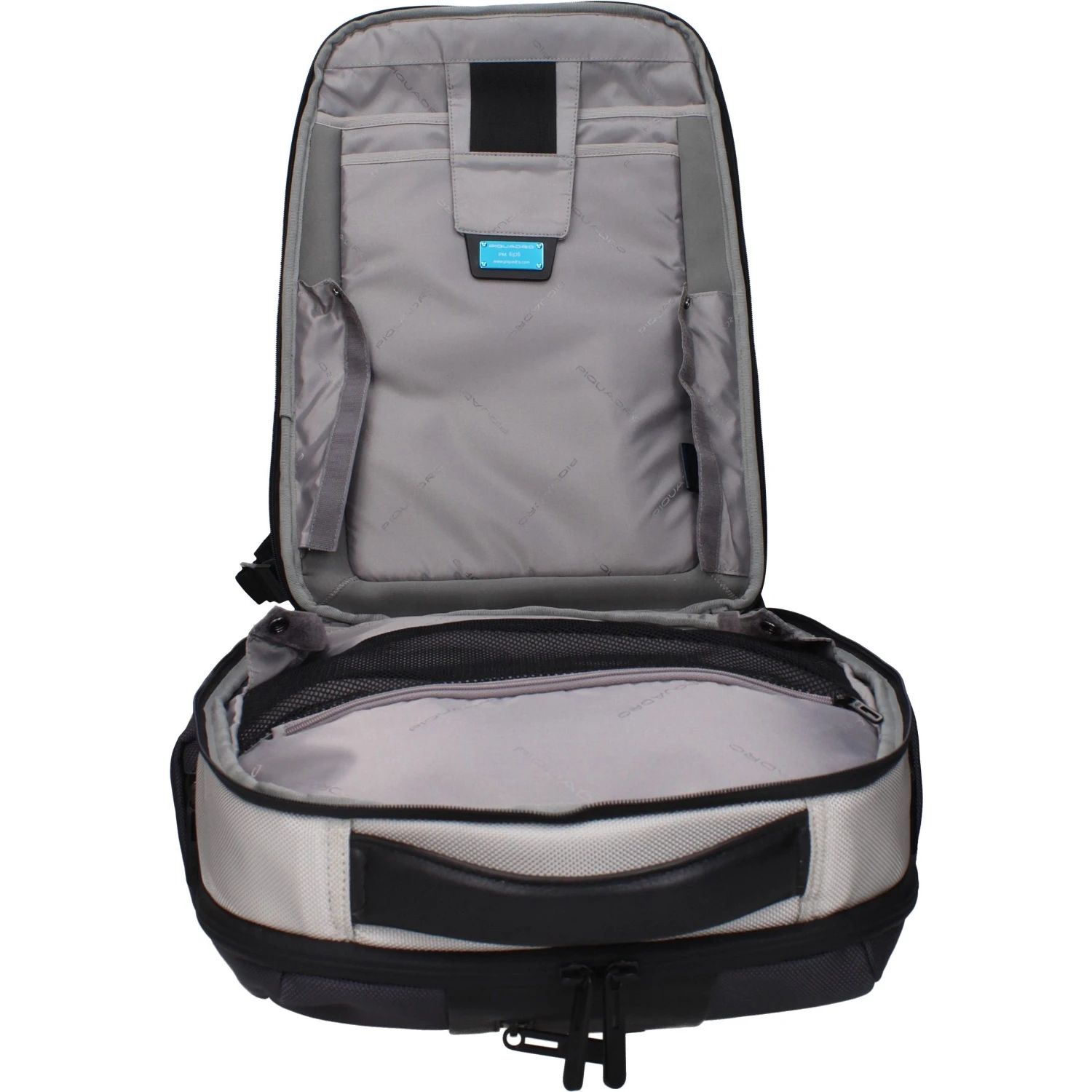 Gray Nylon Backpack
