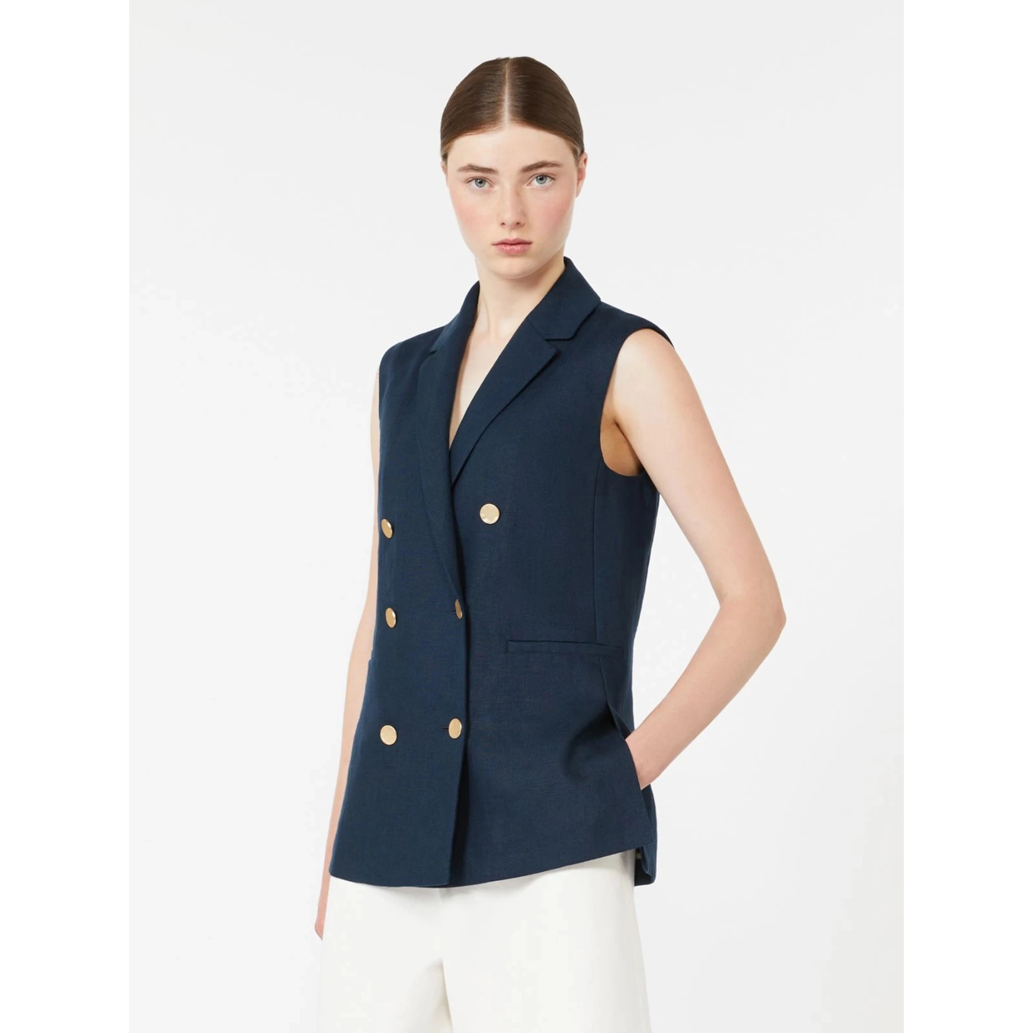 'S MAX MARA SMMBIRD vest
