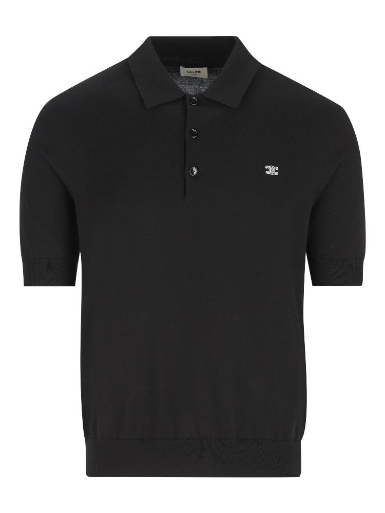 Céline T-shirts and Polos Black