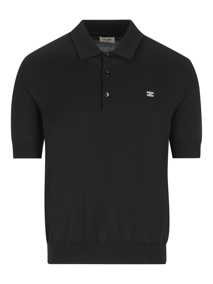 Céline T-shirts and Polos Black