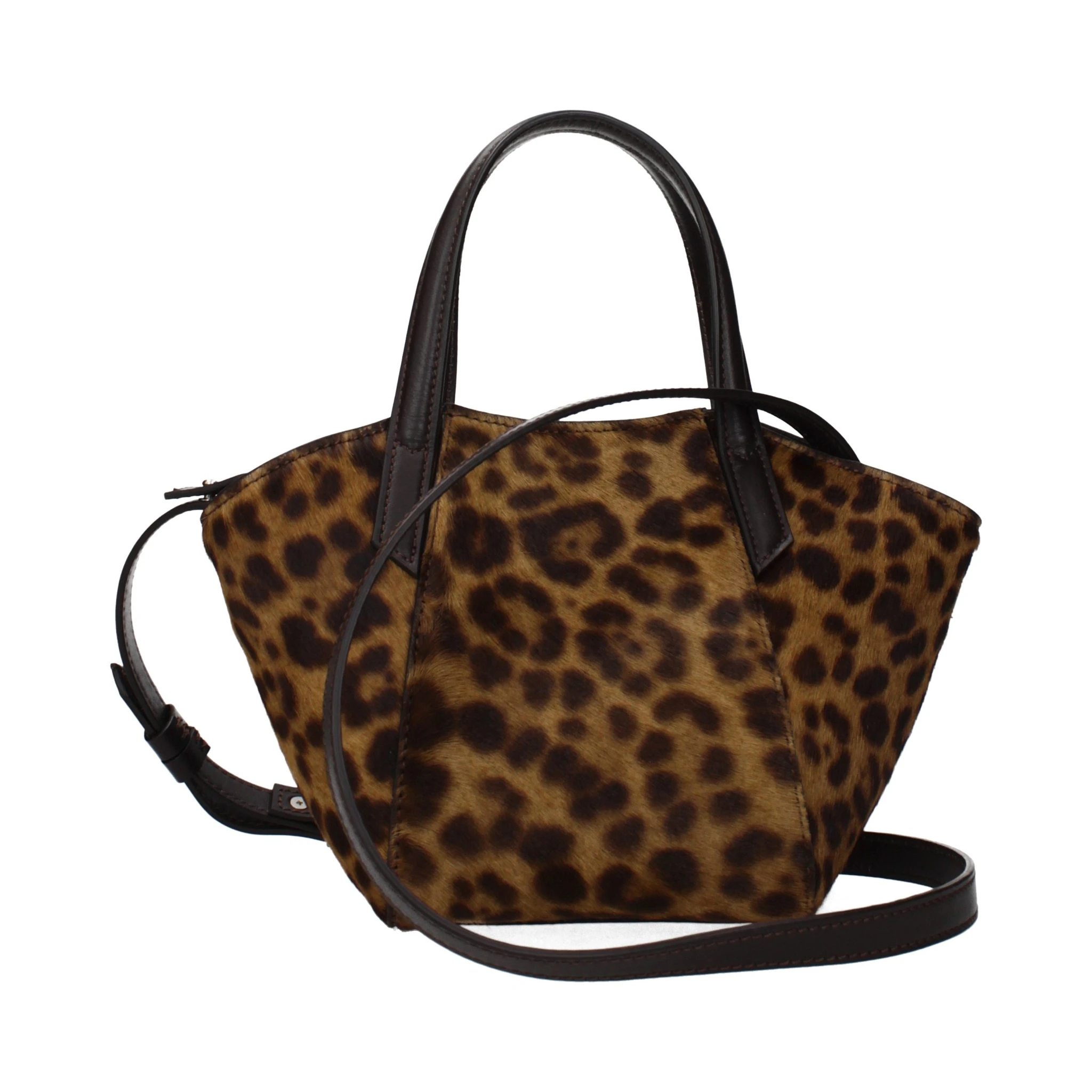 Brown Horsehair Handbag