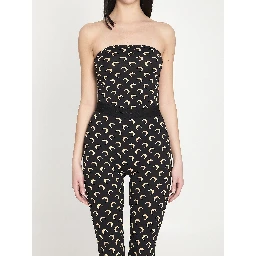 Moon jersey bustier top