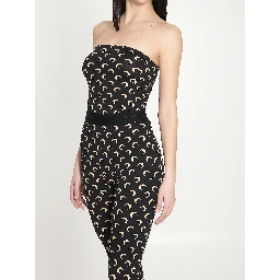 Moon jersey bustier top