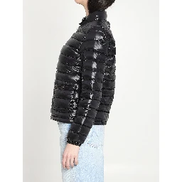 Short padded down jacket