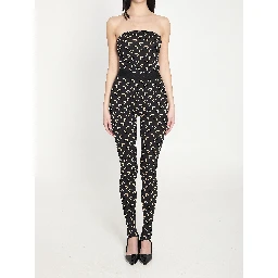 Moon jersey bustier top