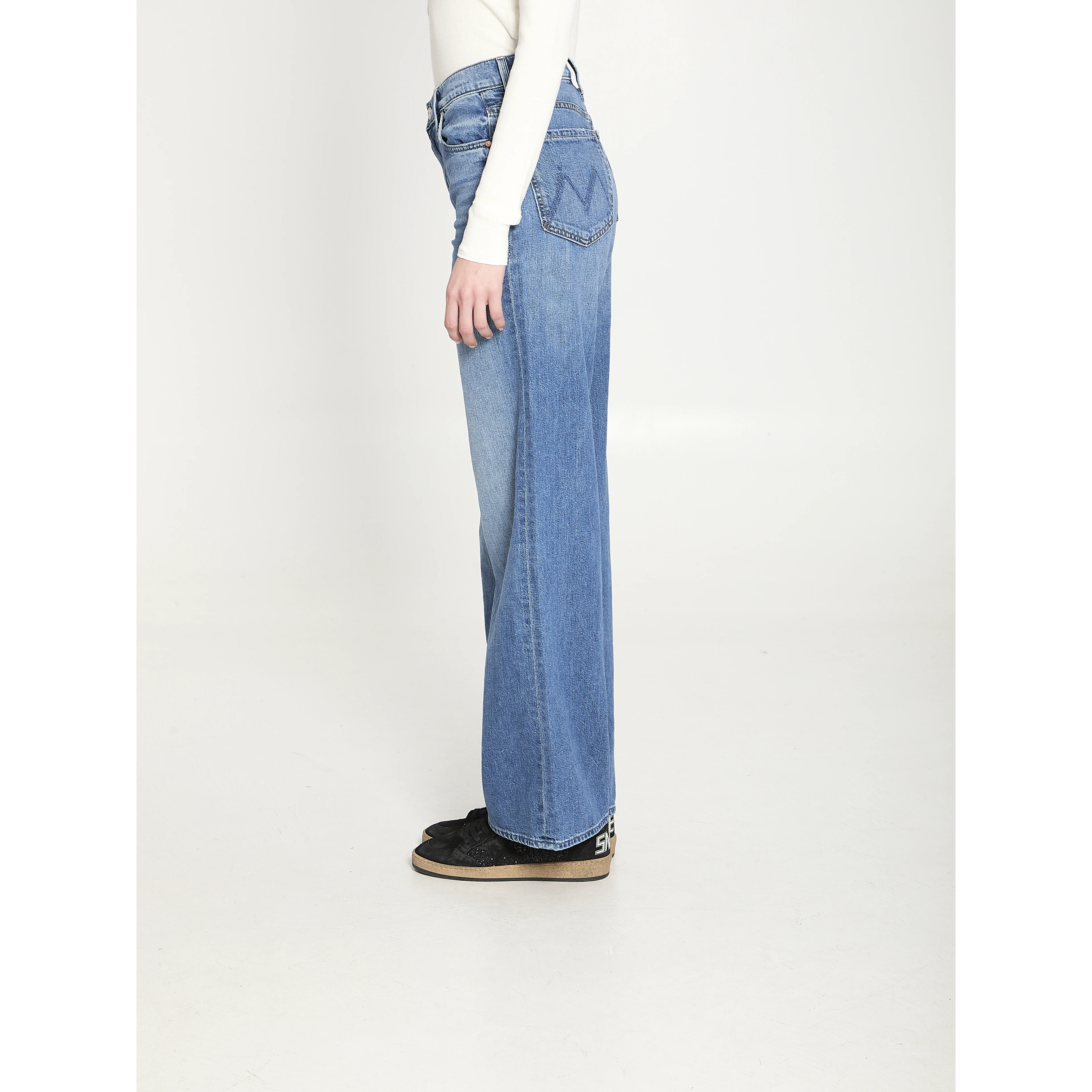 The Rerun Zip Sneak jeans