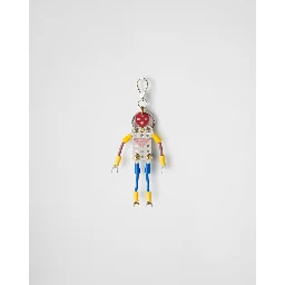 "Robot" charm for bag