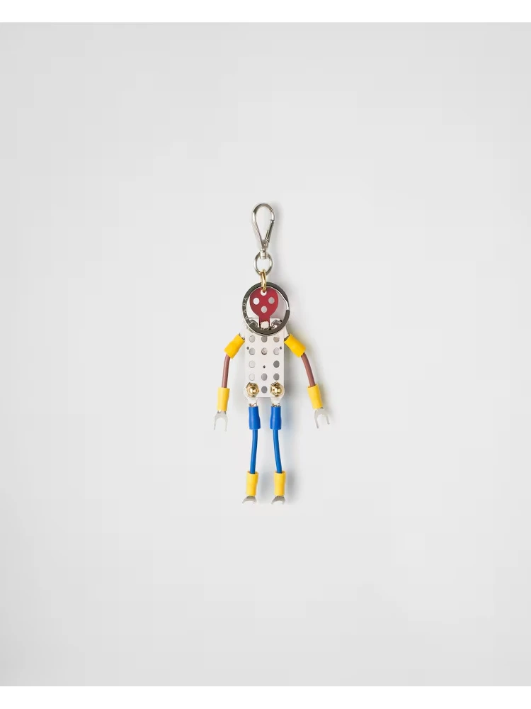 "Robot" charm for bag alternative