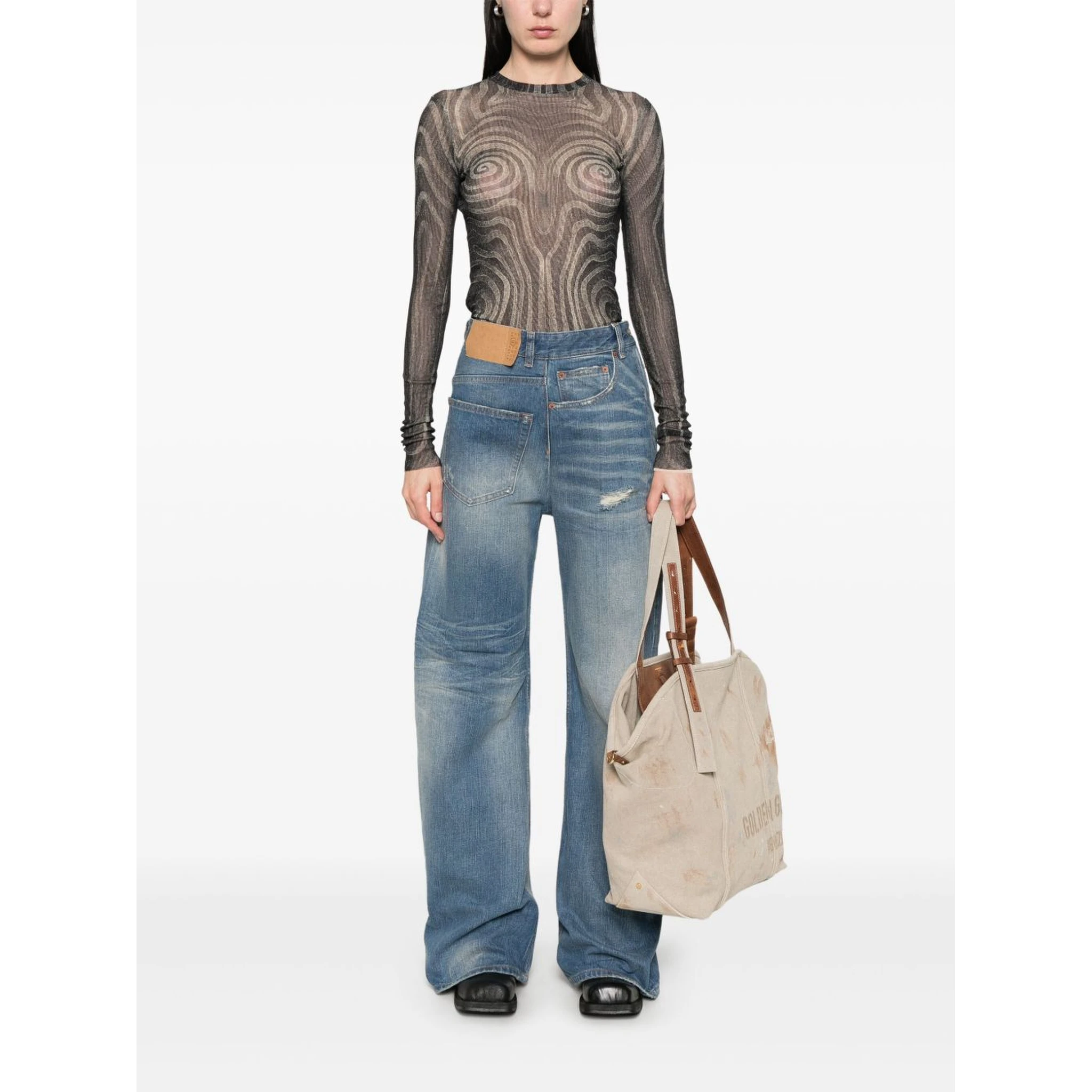 MM6 Maison Margiela Jeans Blue