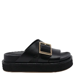 Palomitas  by Paloma Barcelo' Sandals Black