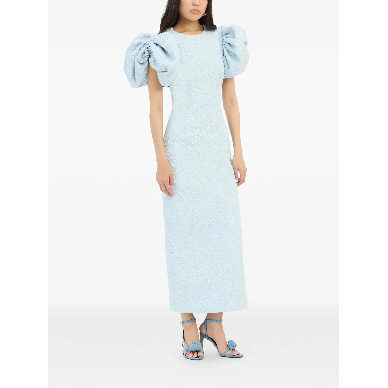 Rotate Dresses Clear Blue