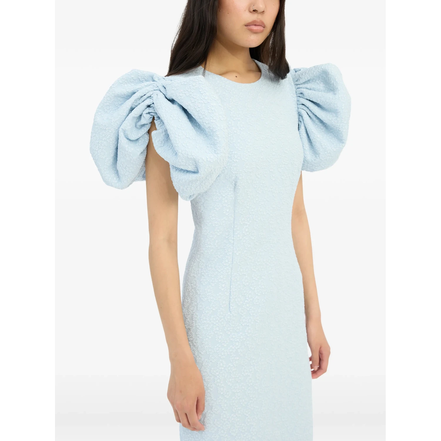 Rotate Dresses Clear Blue