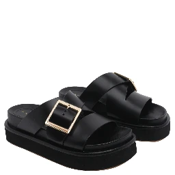 Palomitas  by Paloma Barcelo' Sandals Black
