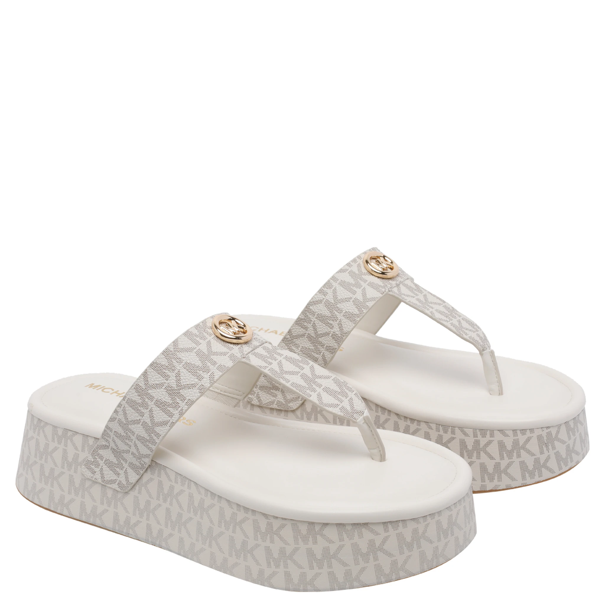 Michael Michael Kors Sandals White