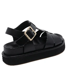 Palomitas  by Paloma Barcelo' Sandals Black