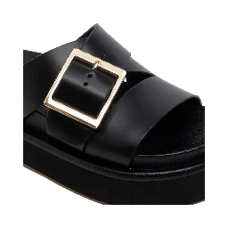 Palomitas  by Paloma Barcelo' Sandals Black