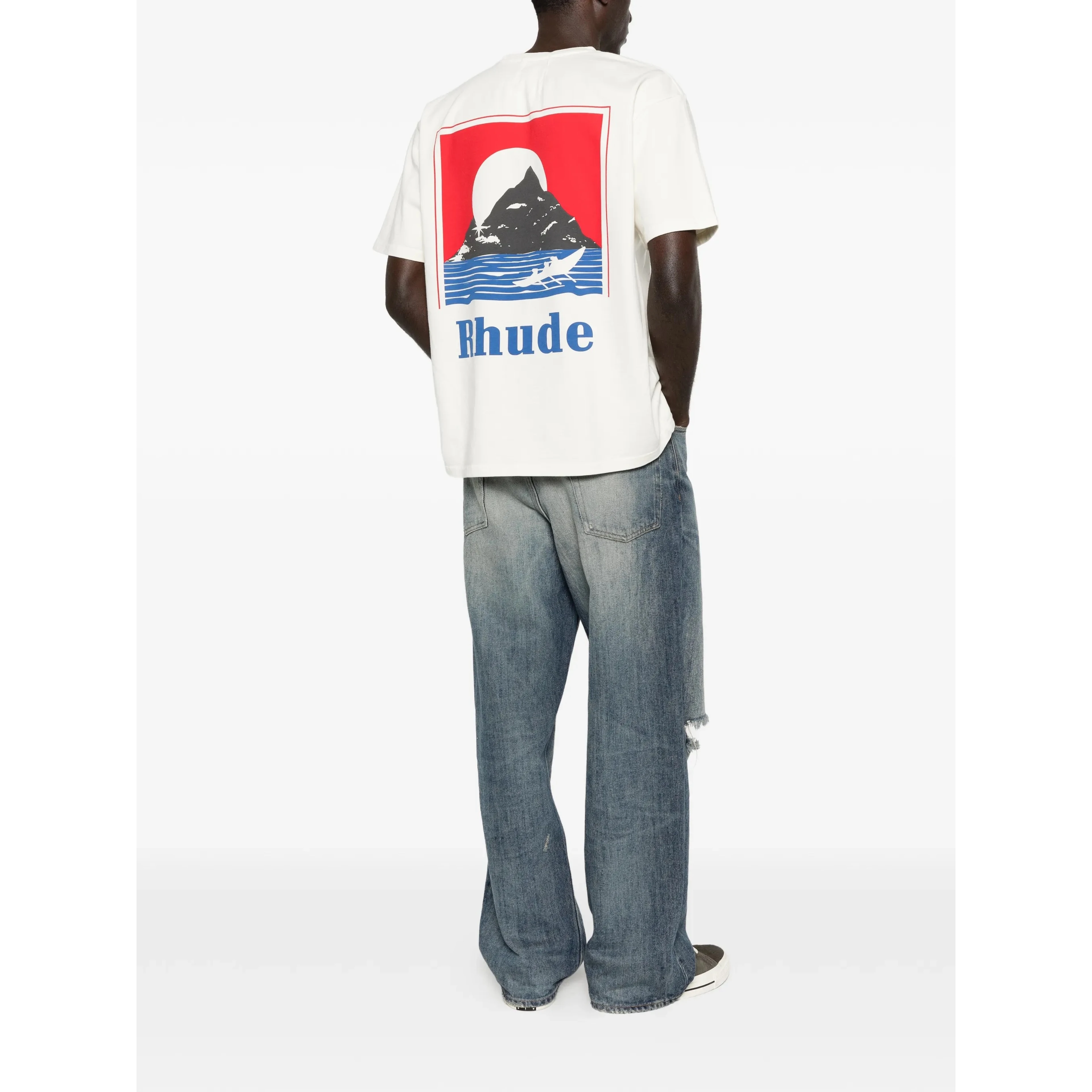 Rhude T-shirts and Polos White