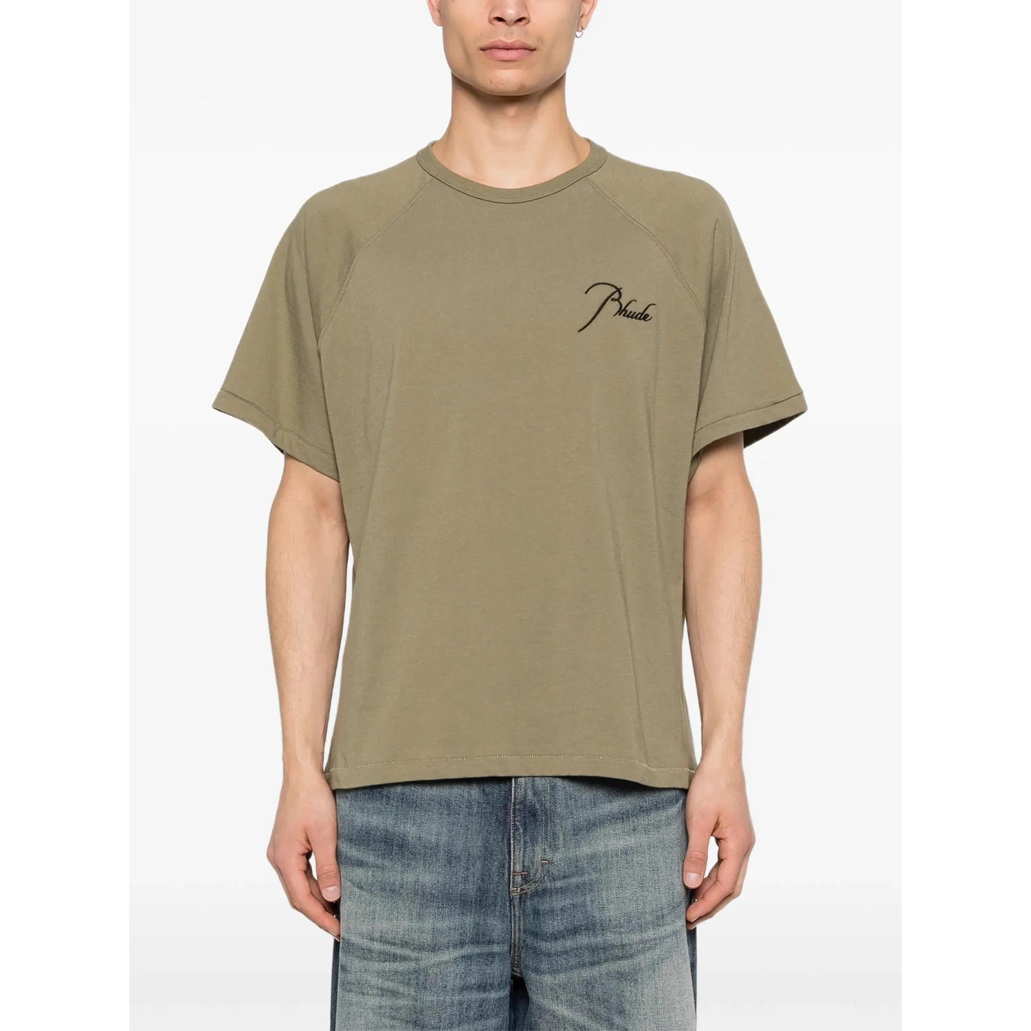 Rhude T-shirts and Polos Green