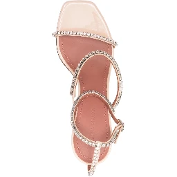 Amina Muaddi Sandals Pink