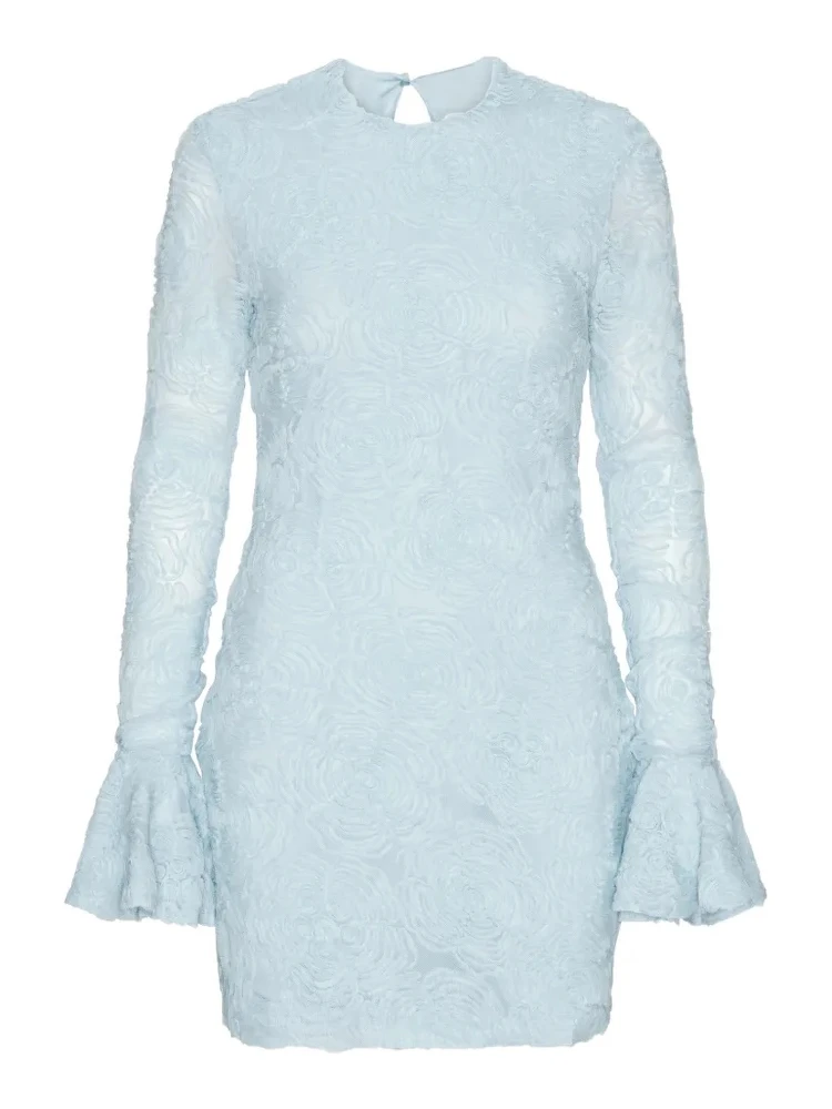 Rotate Dresses Clear Blue