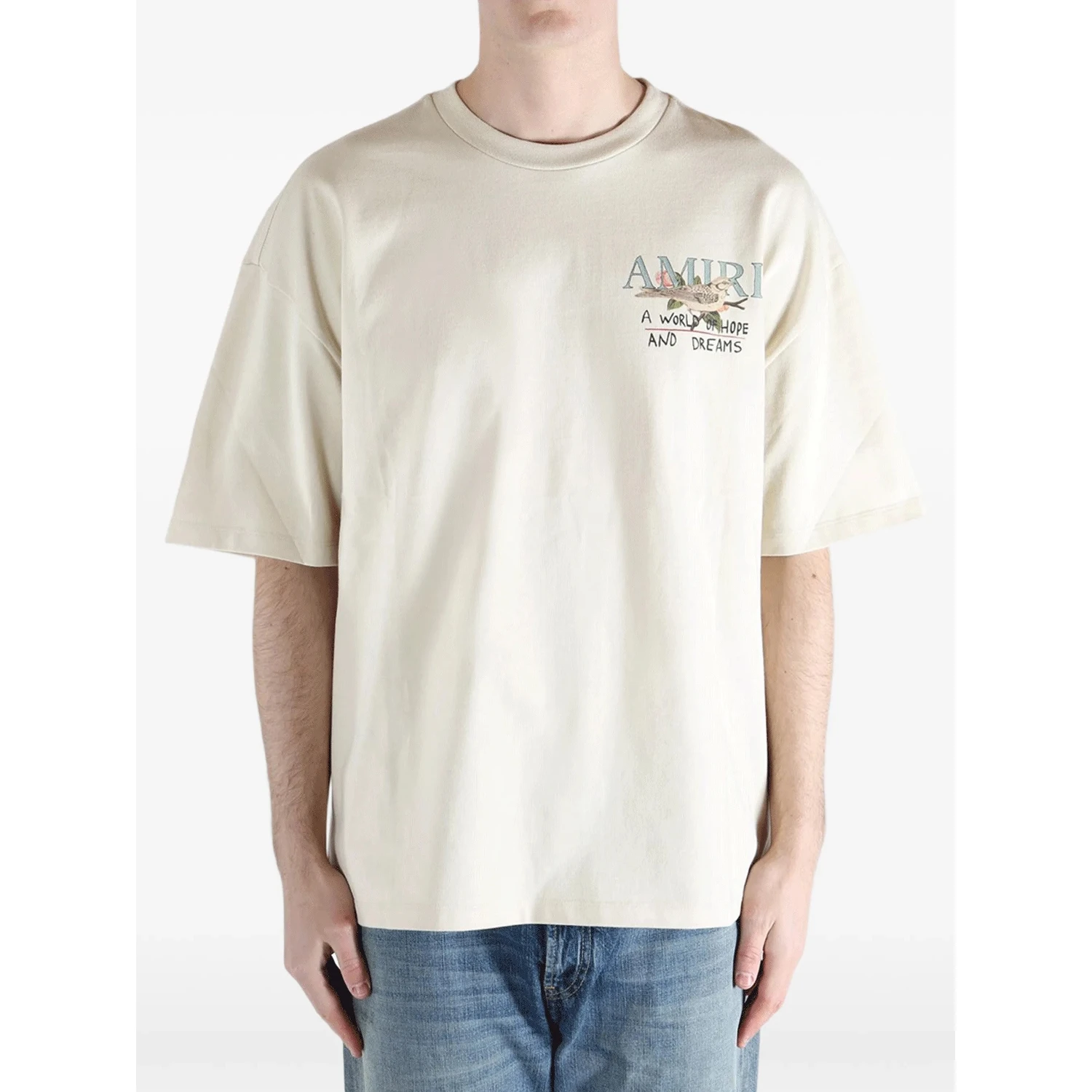 Amiri T-shirts and Polos Beige