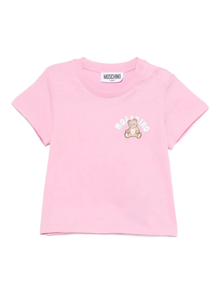 MOSCHINO KIDS T-shirts and Polos Pink