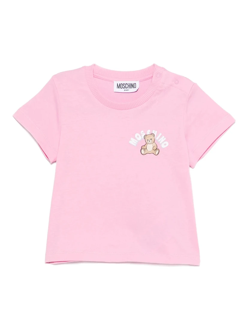 MOSCHINO KIDS T-shirts and Polos Pink
