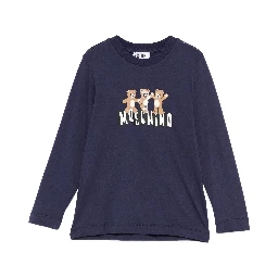 MOSCHINO KIDS T-shirts and Polos Blue