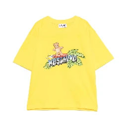 MOSCHINO KIDS T-shirts and Polos Yellow