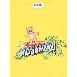 MOSCHINO KIDS T-shirts and Polos Yellow