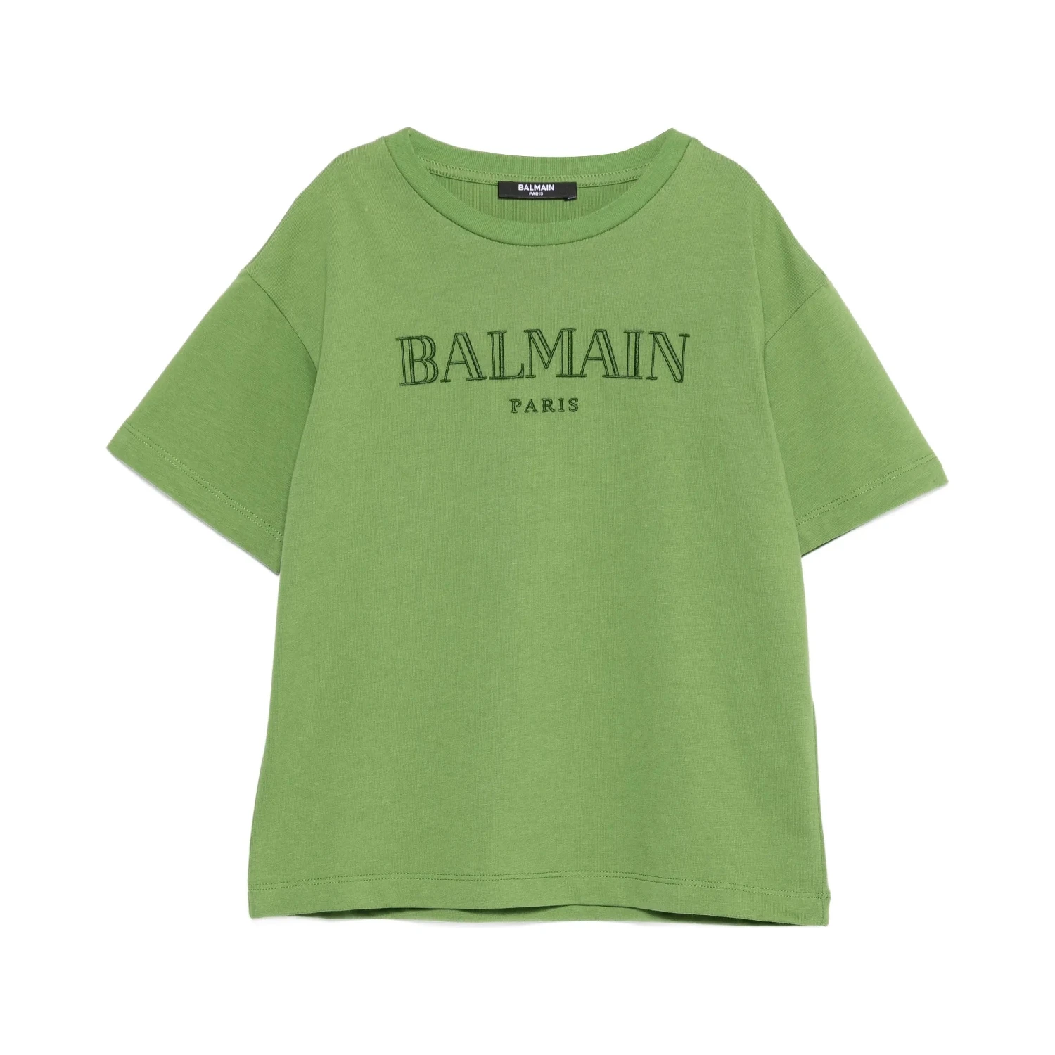 Balmain T-shirts and Polos Green