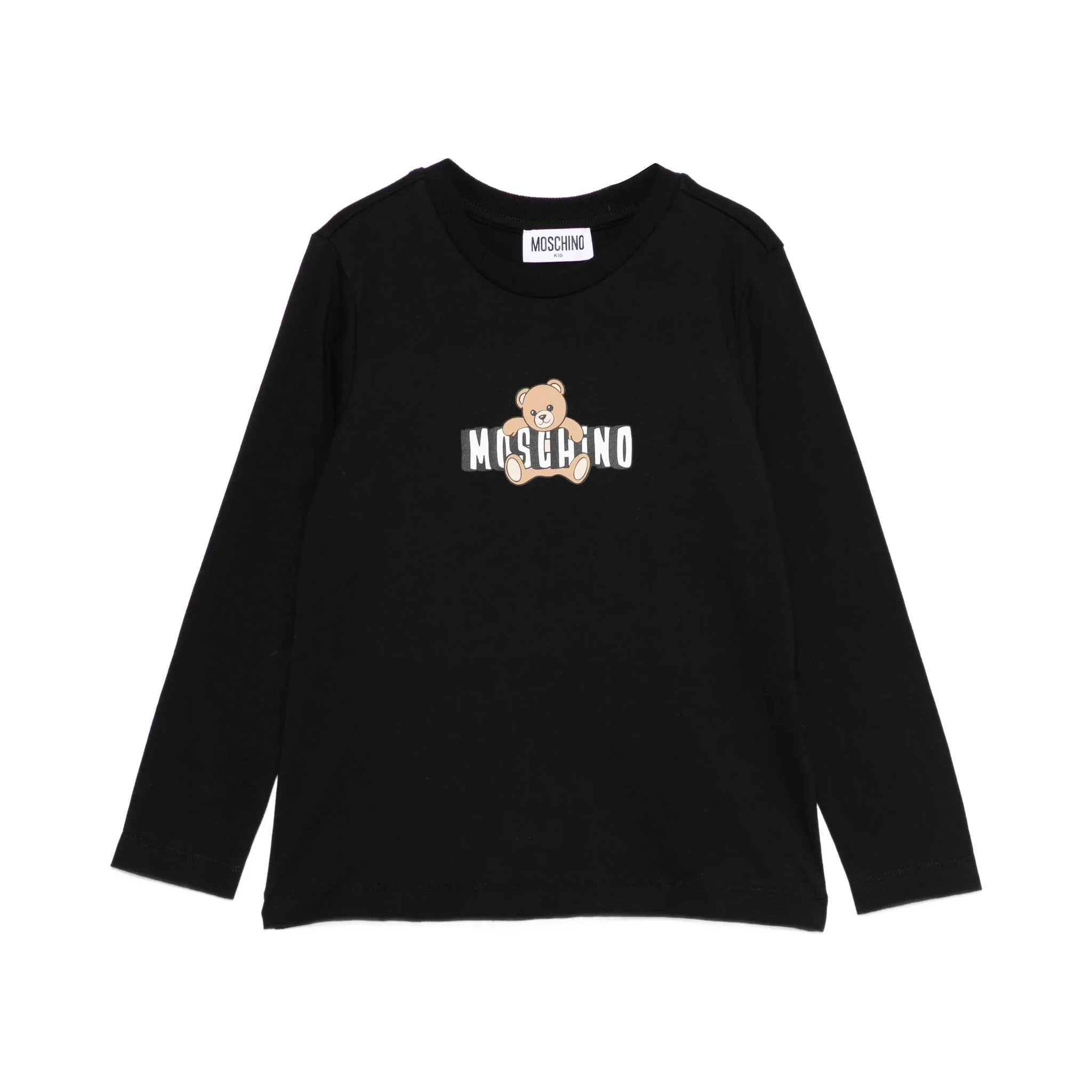 MOSCHINO KIDS T-shirts and Polos Black
