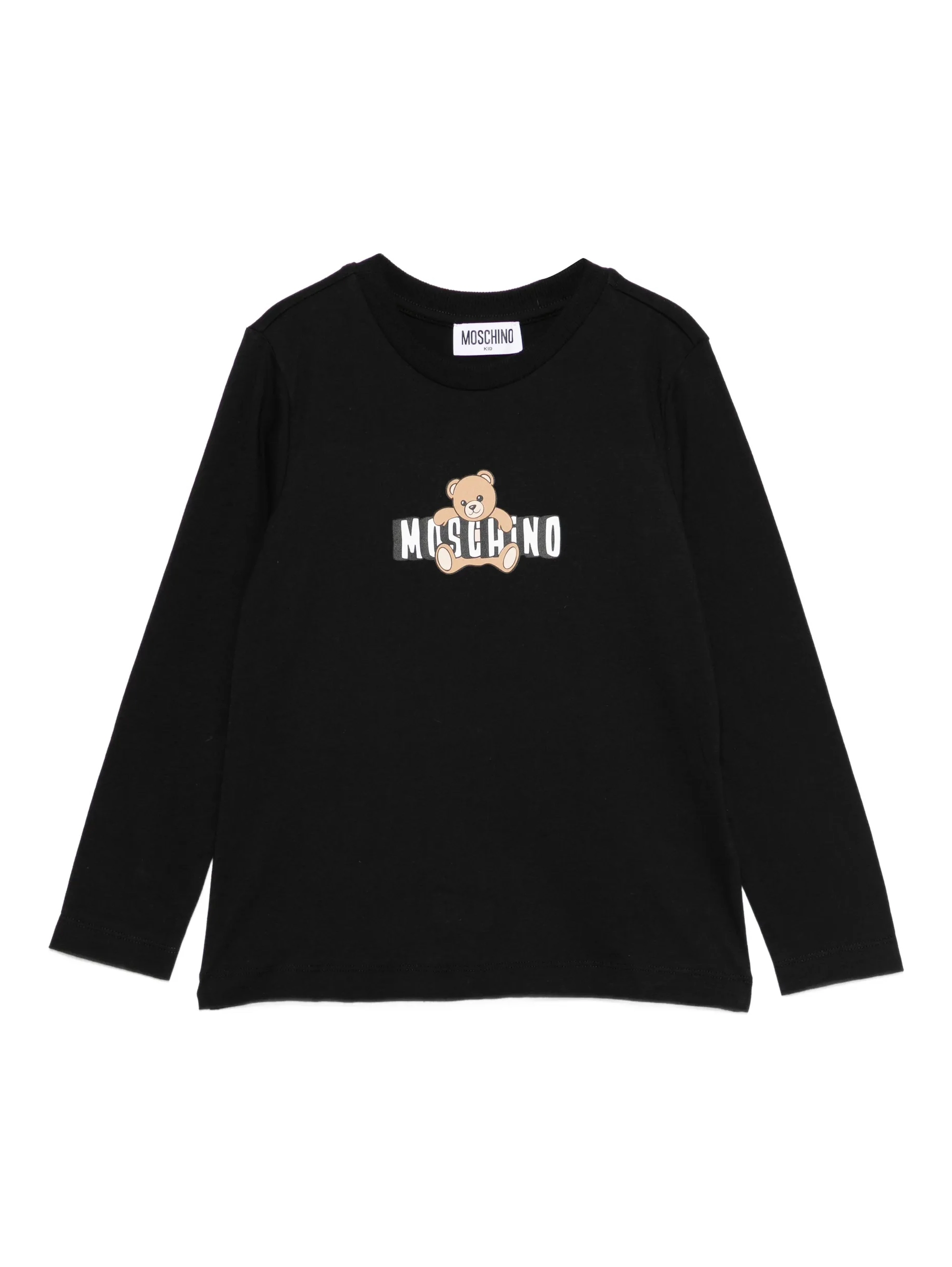 MOSCHINO KIDS T-shirts and Polos Black